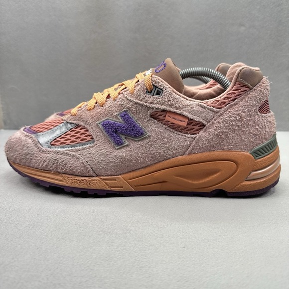 New Balance 990v2 Salehe Bembury Mens Size 10.5 (D) Sand Be The Time Shoes USA main image 8
